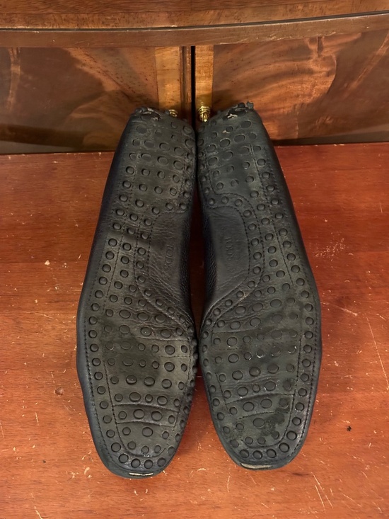 Tods Deerskin Leather Driving Shoes